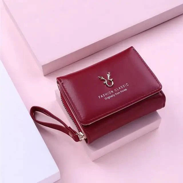 Elegant Minimalist Card Holder and Coin Purse for Women