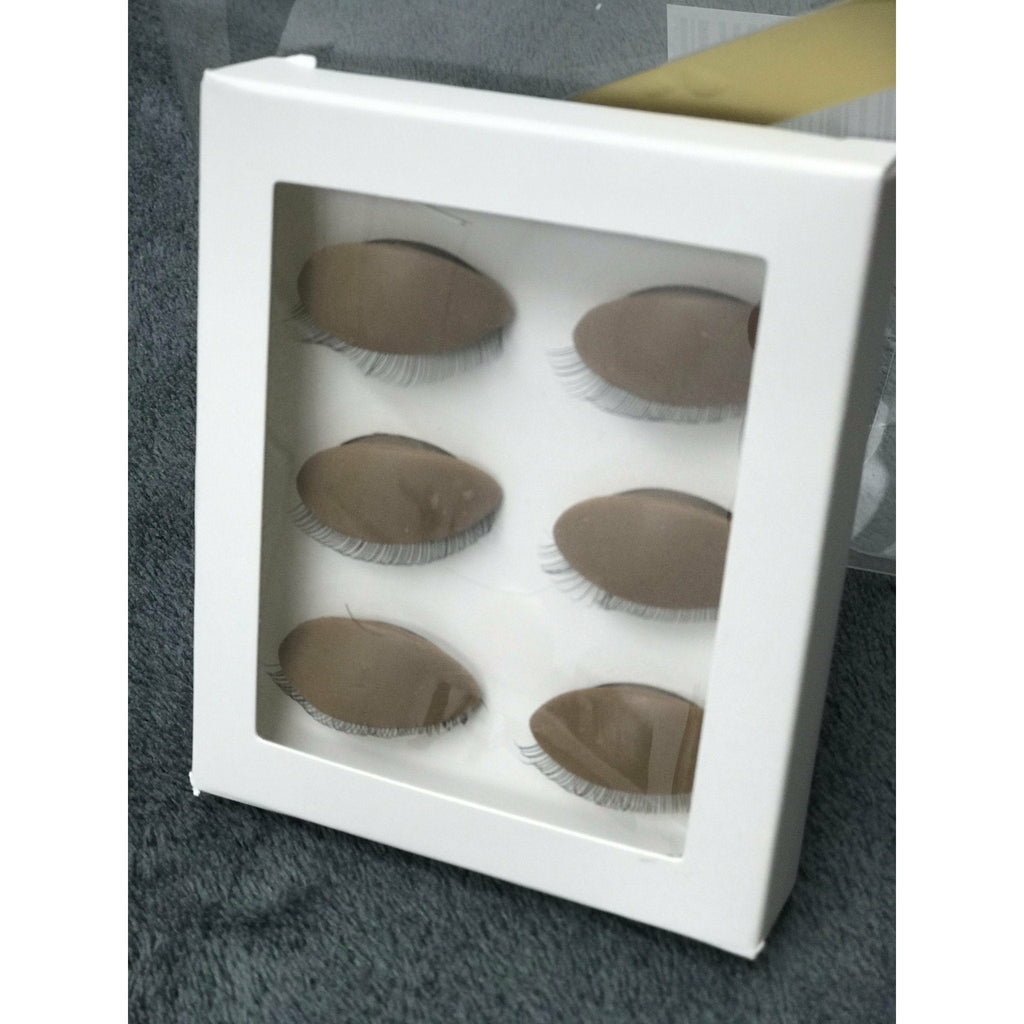 Eyelash Practice Mannequin Head with 3 Sets of Removable Eyes
