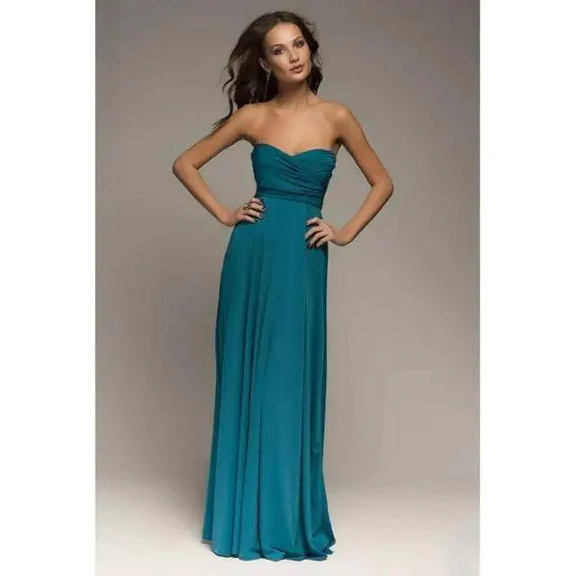 Boho Multiway Wrap Convertible Maxi Dress for Parties