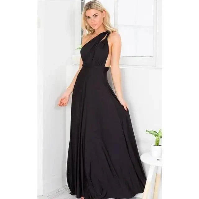 Boho Multiway Wrap Convertible Maxi Dress for Parties