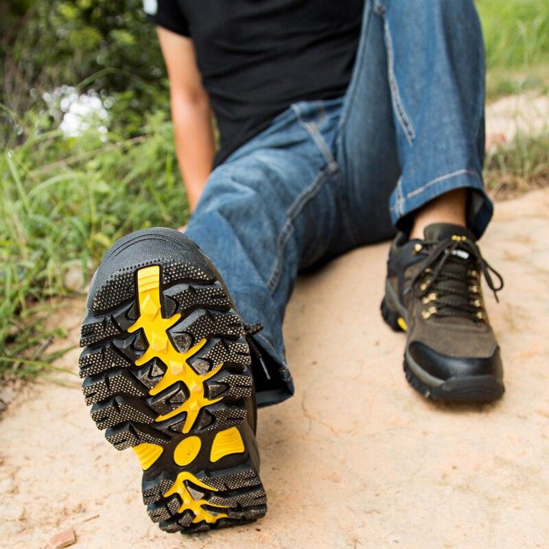 Men's Waterproof Outdoor Hiking Sneakers - Athletic Casual Shoes