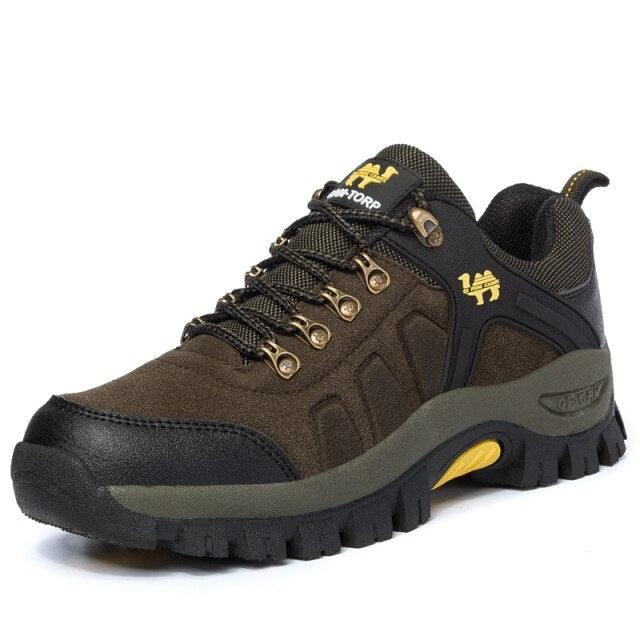 Men's Waterproof Outdoor Hiking Sneakers - Athletic Casual Shoes
