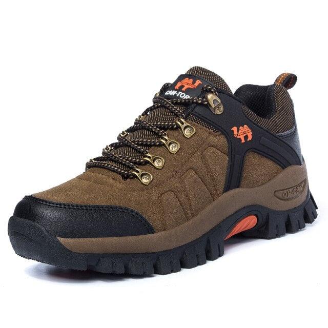 Men's Waterproof Outdoor Hiking Sneakers - Athletic Casual Shoes