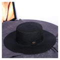 Wide Brim Straw Sun Hat for Women - UV Protection Beach Hat