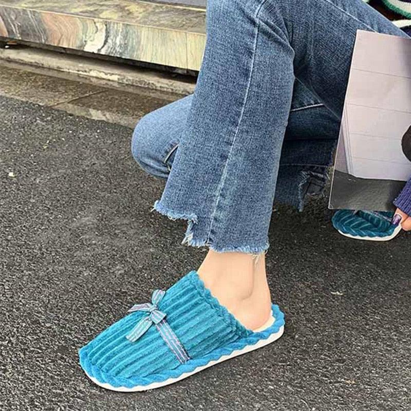 Unisex Memory Foam House Slippers - Cozy Non-Slip Bedroom Shoes