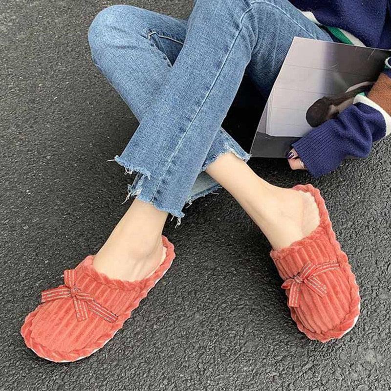 Unisex Memory Foam House Slippers - Cozy Non-Slip Bedroom Shoes