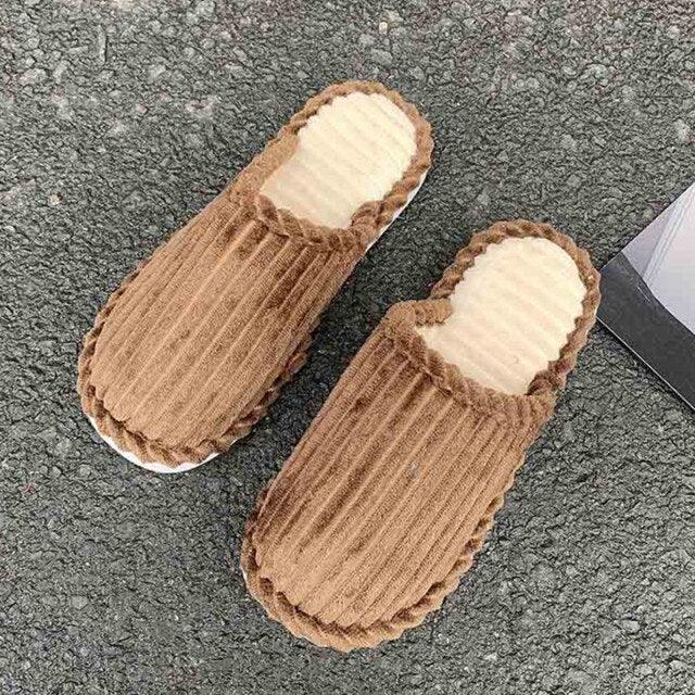 Unisex Memory Foam House Slippers - Cozy Non-Slip Bedroom Shoes