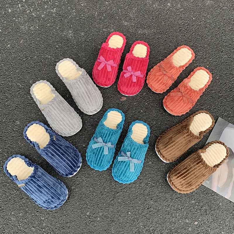 Unisex Memory Foam House Slippers - Cozy Non-Slip Bedroom Shoes