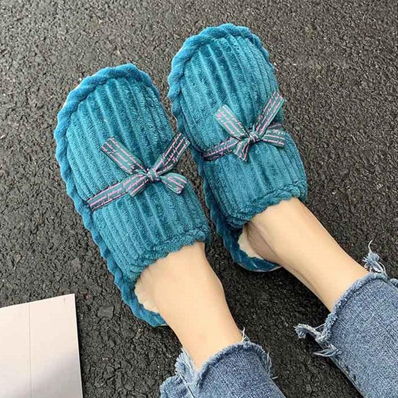 Unisex Memory Foam House Slippers - Cozy Non-Slip Bedroom Shoes