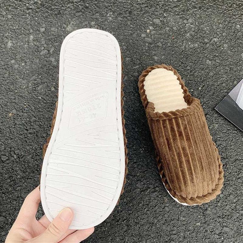 Unisex Memory Foam House Slippers - Cozy Non-Slip Bedroom Shoes