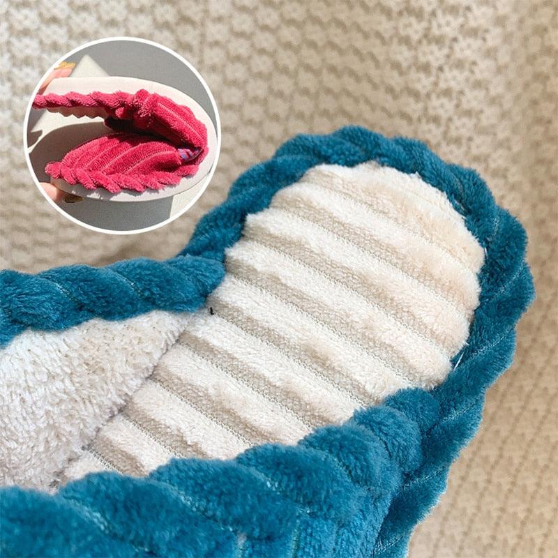 Unisex Memory Foam House Slippers - Cozy Non-Slip Bedroom Shoes