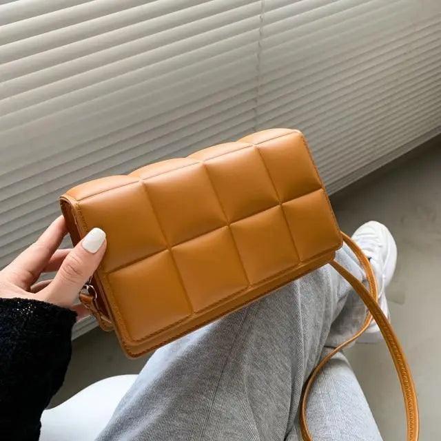 Minimalist Leather Cross-Body Bag - Trendy Minority Design