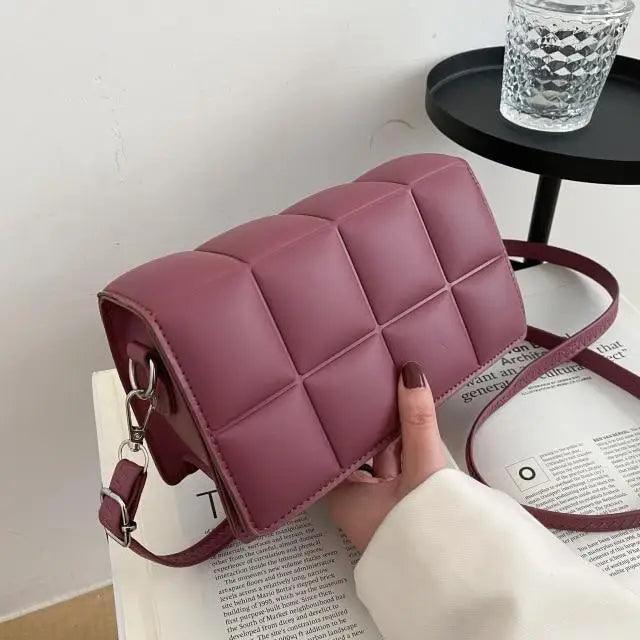 Minimalist Leather Cross-Body Bag - Trendy Minority Design