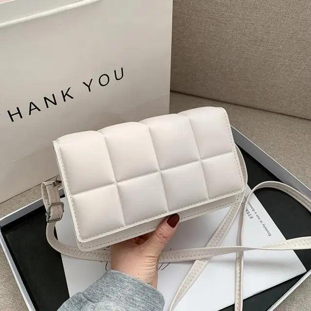 Minimalist Leather Cross-Body Bag - Trendy Minority Design