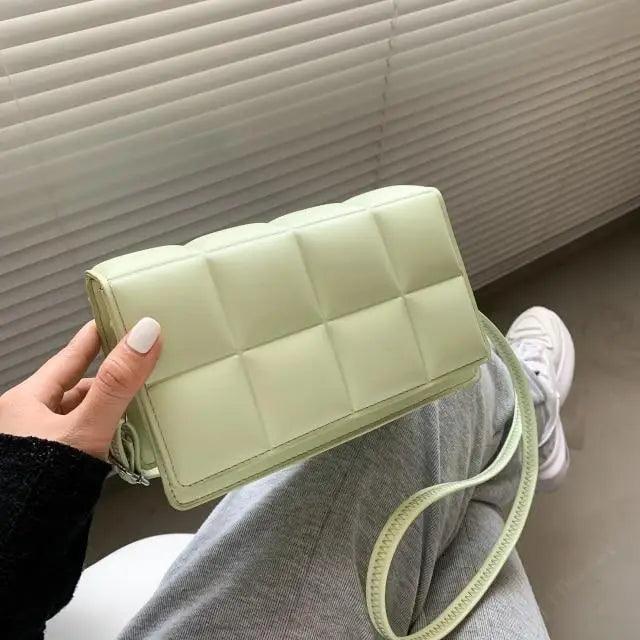 Minimalist Leather Cross-Body Bag - Trendy Minority Design