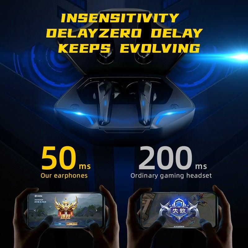 Wireless Bluetooth 5.0 Sport Earbuds with 30-Hour Charging Case