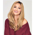 Raquel Welch Go All Out 16-inch hair topper showing natural volume and shaded color blends.