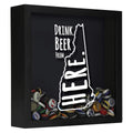 New Hampshire Drink Beer From Here Beer Cap Shadow Box