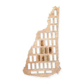 New Hampshire Wine Cork Map