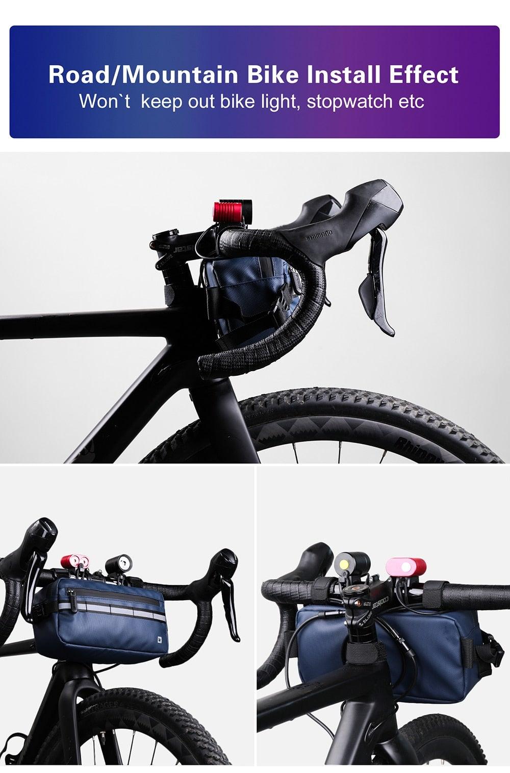 Multifunctional Waterproof Bicycle Handlebar & Shoulder Bag
