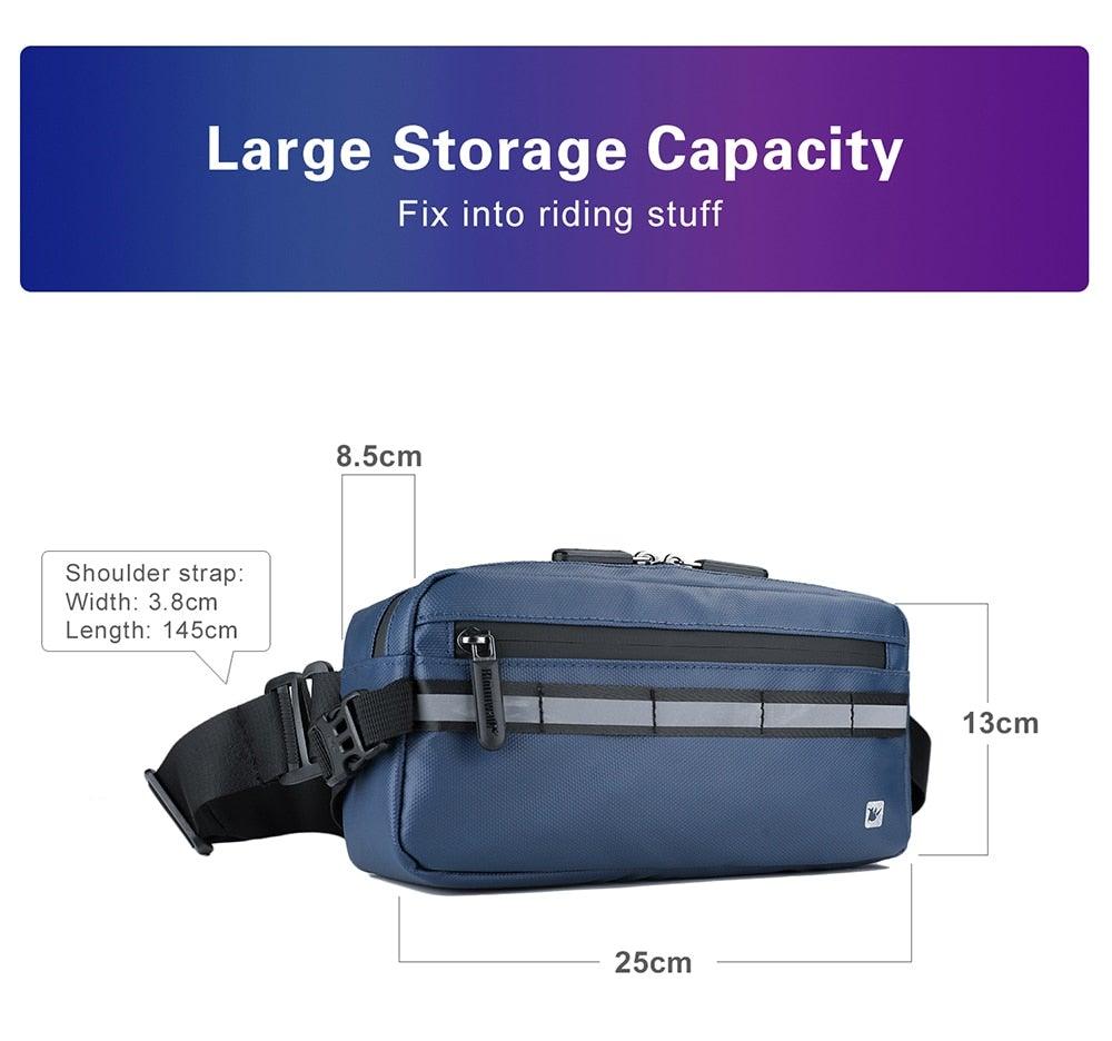 Multifunctional Waterproof Bicycle Handlebar & Shoulder Bag