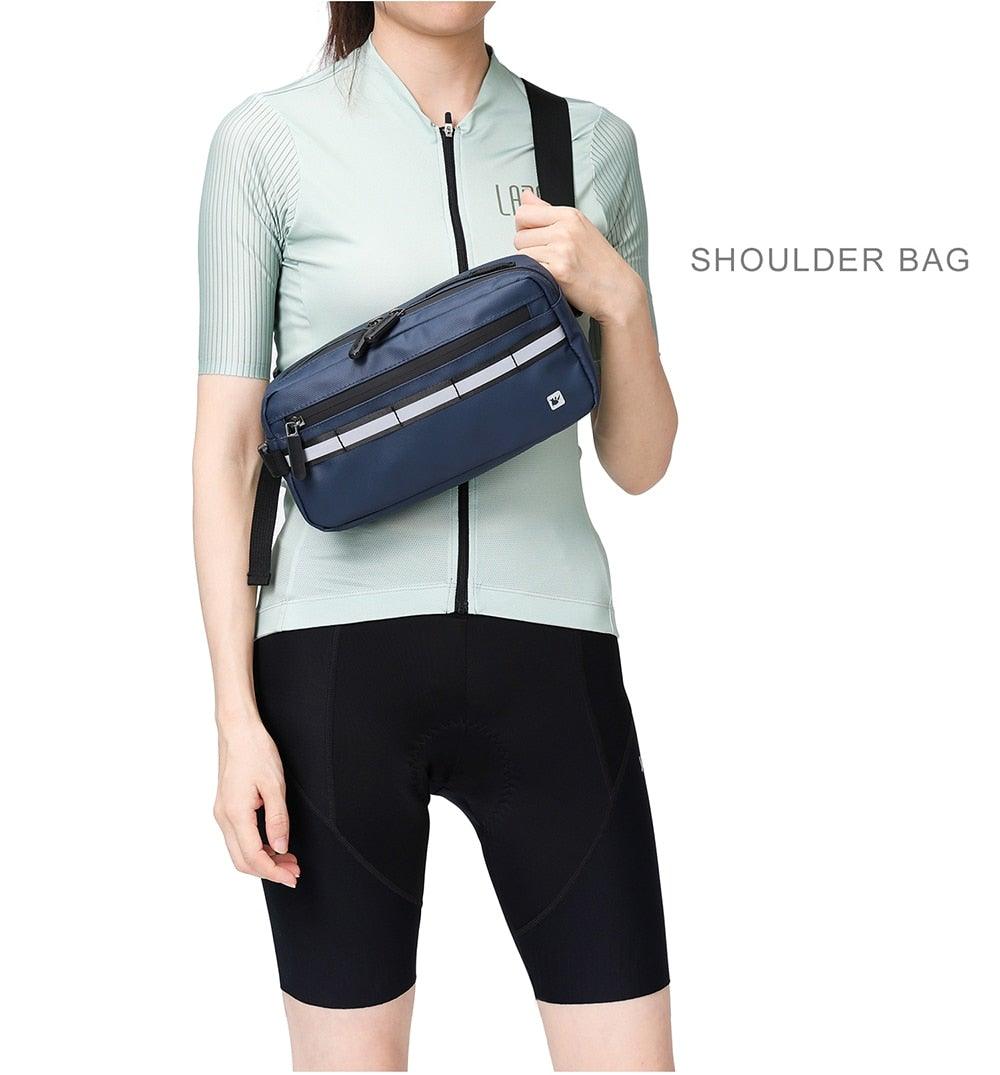 Multifunctional Waterproof Bicycle Handlebar & Shoulder Bag