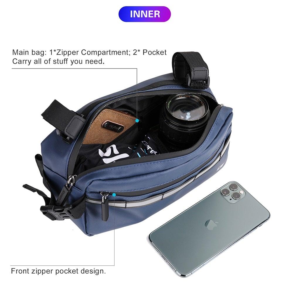 Multifunctional Waterproof Bicycle Handlebar & Shoulder Bag