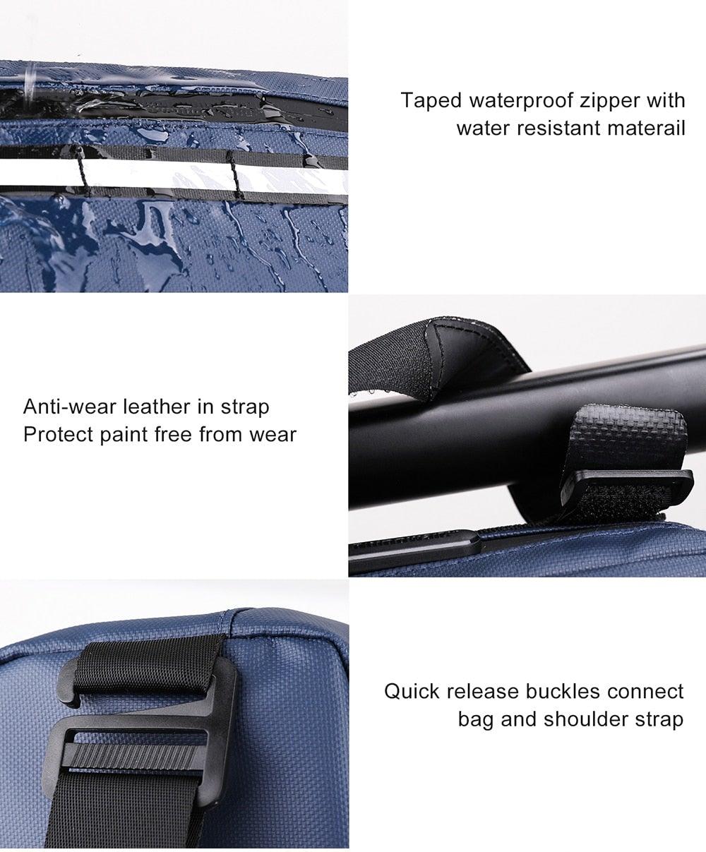 Multifunctional Waterproof Bicycle Handlebar & Shoulder Bag