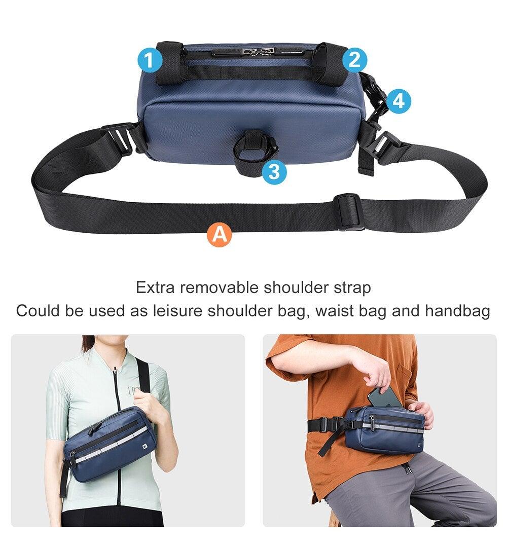 Multifunctional Waterproof Bicycle Handlebar & Shoulder Bag