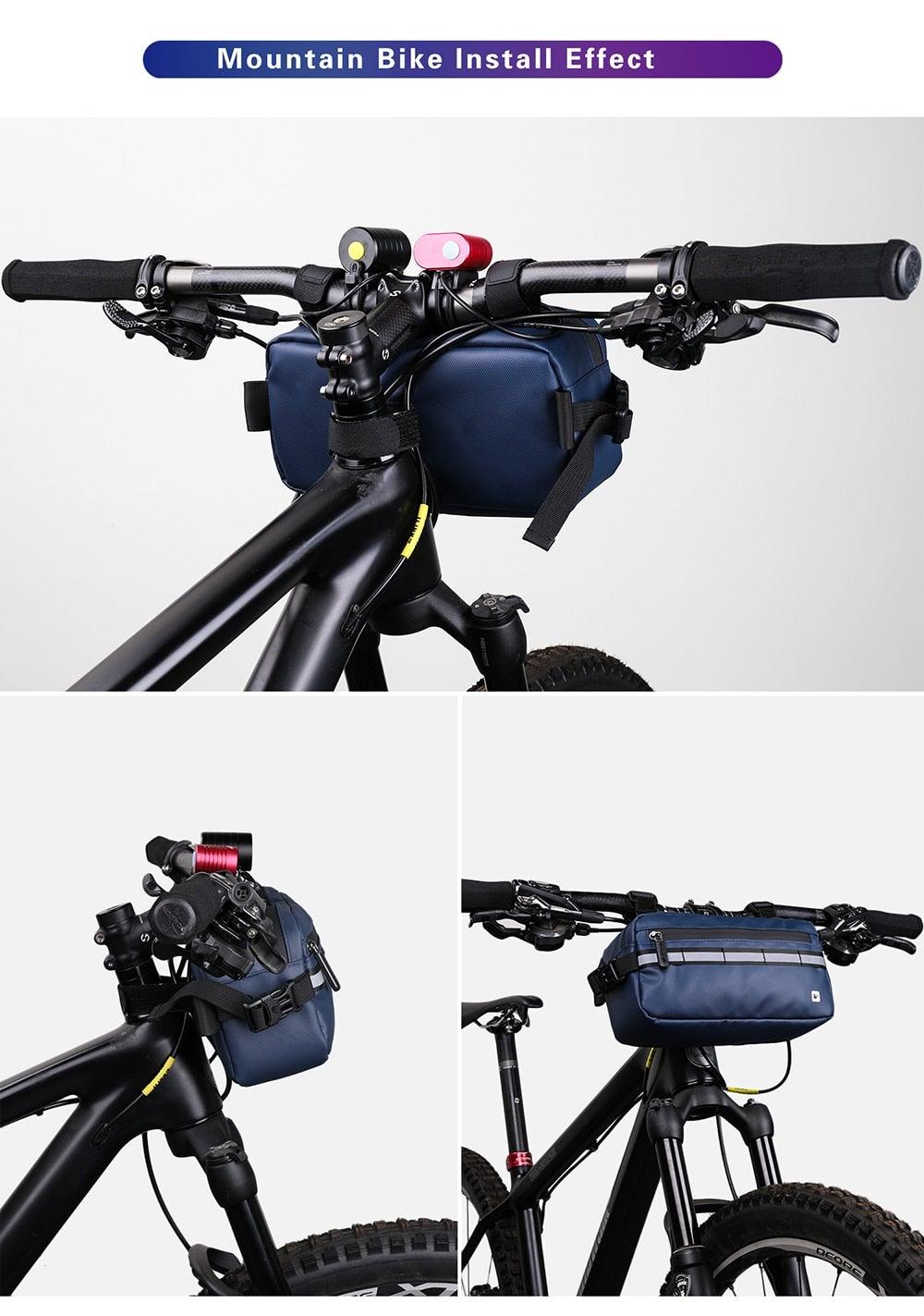 Multifunctional Waterproof Bicycle Handlebar & Shoulder Bag