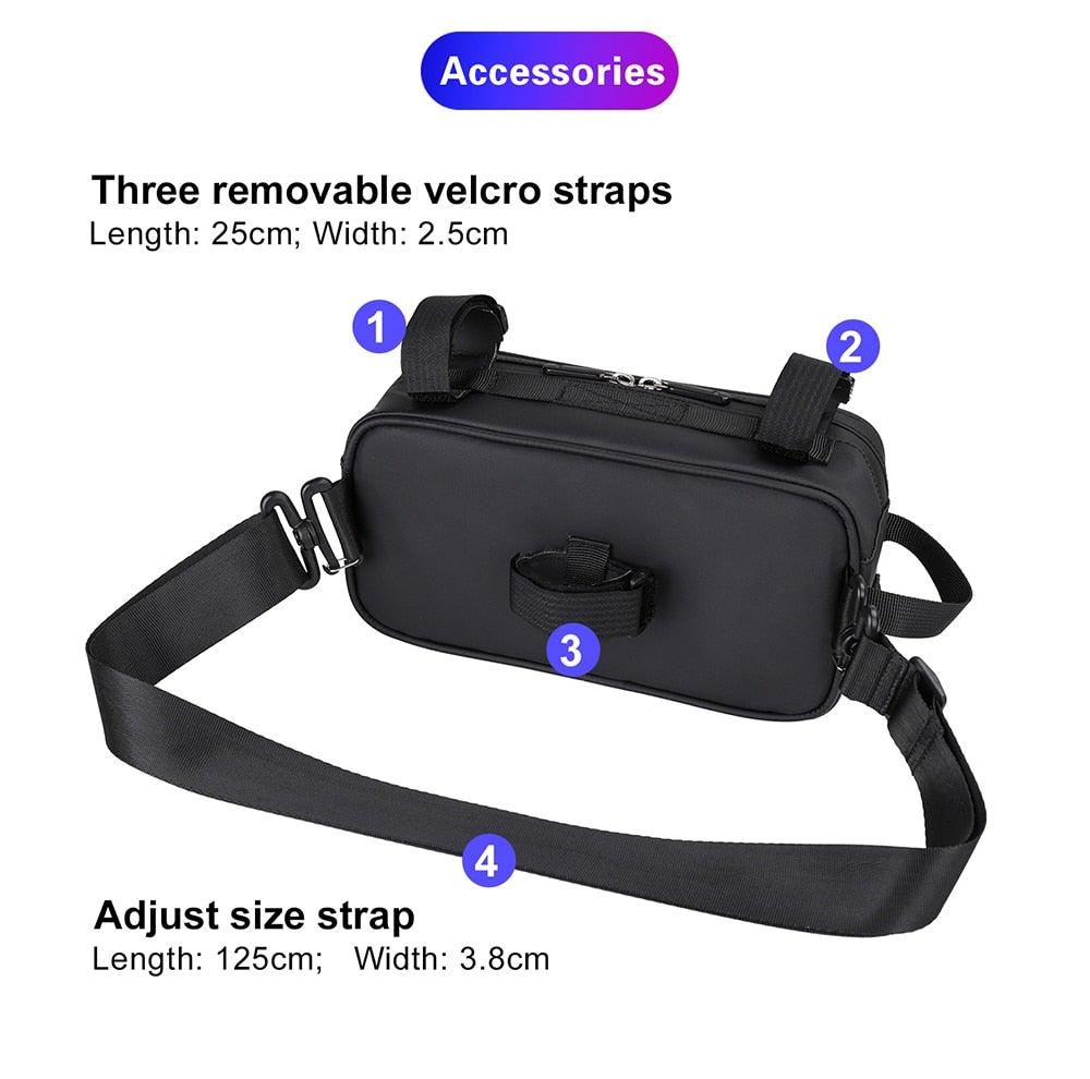 Multifunctional Waterproof Bicycle Handlebar & Shoulder Bag