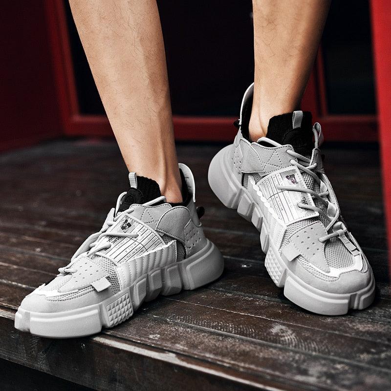Men's Lightweight Breathable Mesh Athletic Running Sneakers
