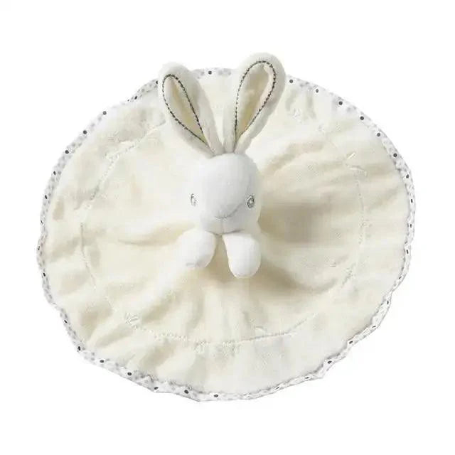 Soft Rabbit Security Blanket & Plush Soothing Toy for Newborns