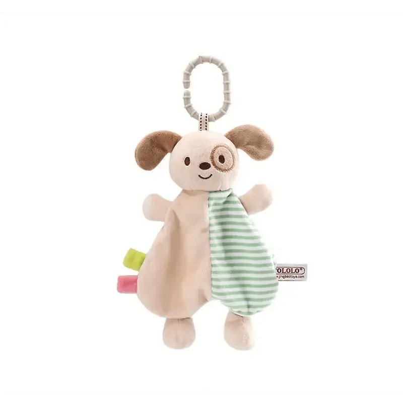 Soft Rabbit Security Blanket & Plush Soothing Toy for Newborns