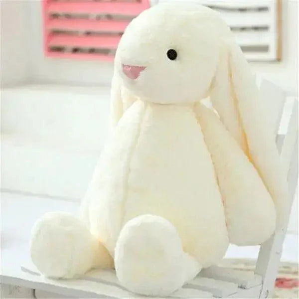 Soft Rabbit Security Blanket & Plush Soothing Toy for Newborns