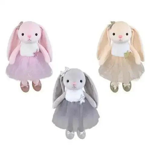 Soft Rabbit Security Blanket & Plush Soothing Toy for Newborns