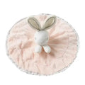 Soft Rabbit Security Blanket & Plush Soothing Toy for Newborns