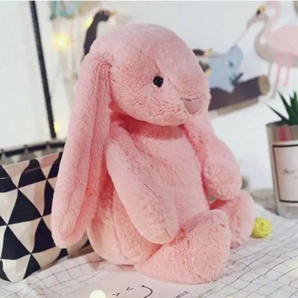 Soft Rabbit Security Blanket & Plush Soothing Toy for Newborns