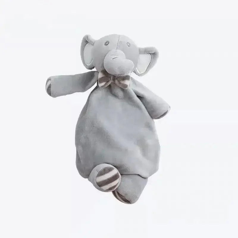 Soft Rabbit Security Blanket & Plush Soothing Toy for Newborns