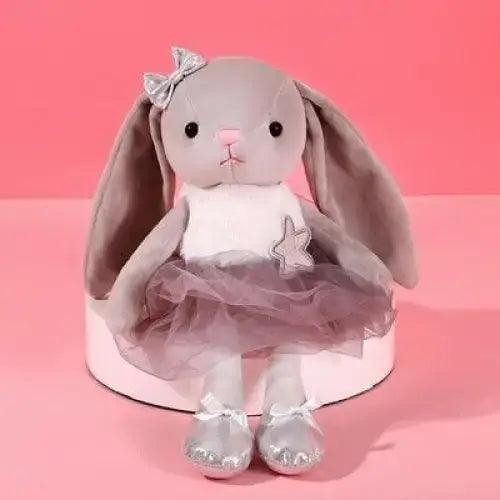 Soft Rabbit Security Blanket & Plush Soothing Toy for Newborns