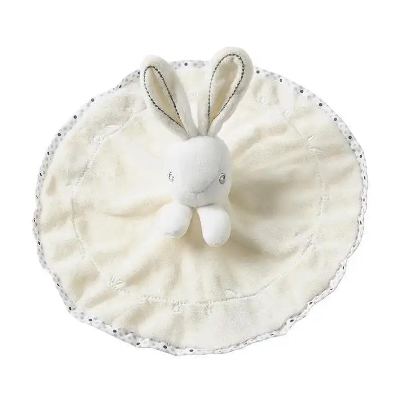 Soft Rabbit Security Blanket & Plush Soothing Toy for Newborns