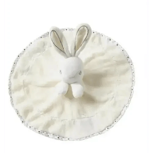 Soft Rabbit Security Blanket & Plush Soothing Toy for Newborns