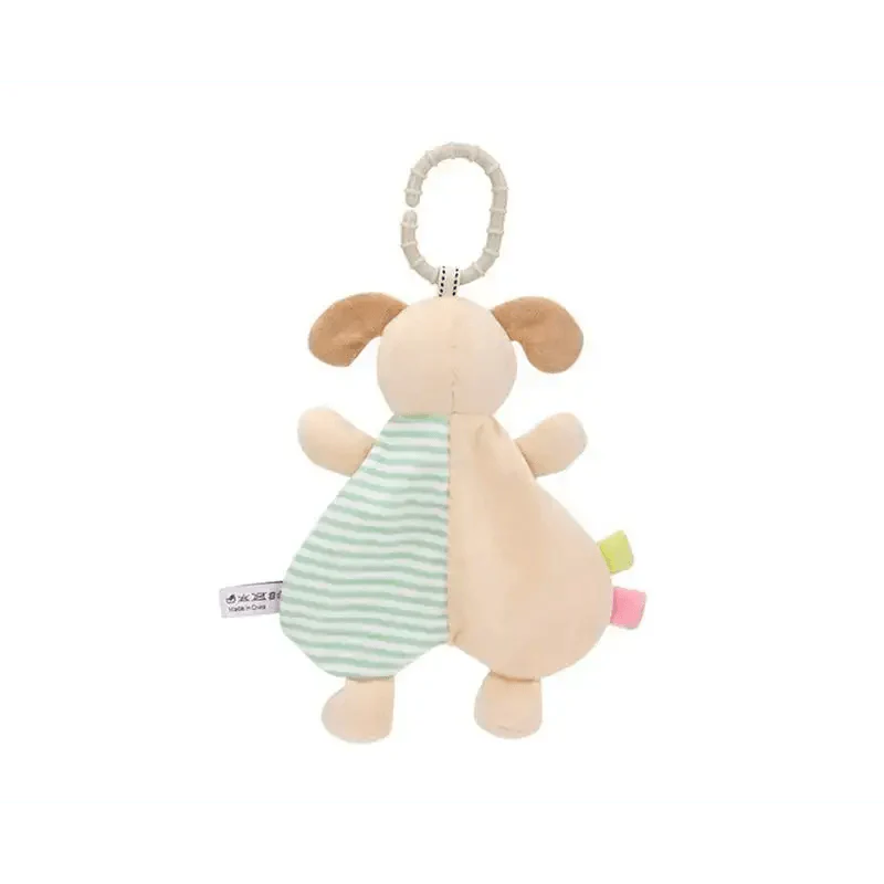 Soft Rabbit Security Blanket & Plush Soothing Toy for Newborns