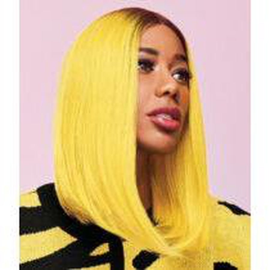 It's Always Sunny Fantasy Yellow & Brown Modern Style Wig