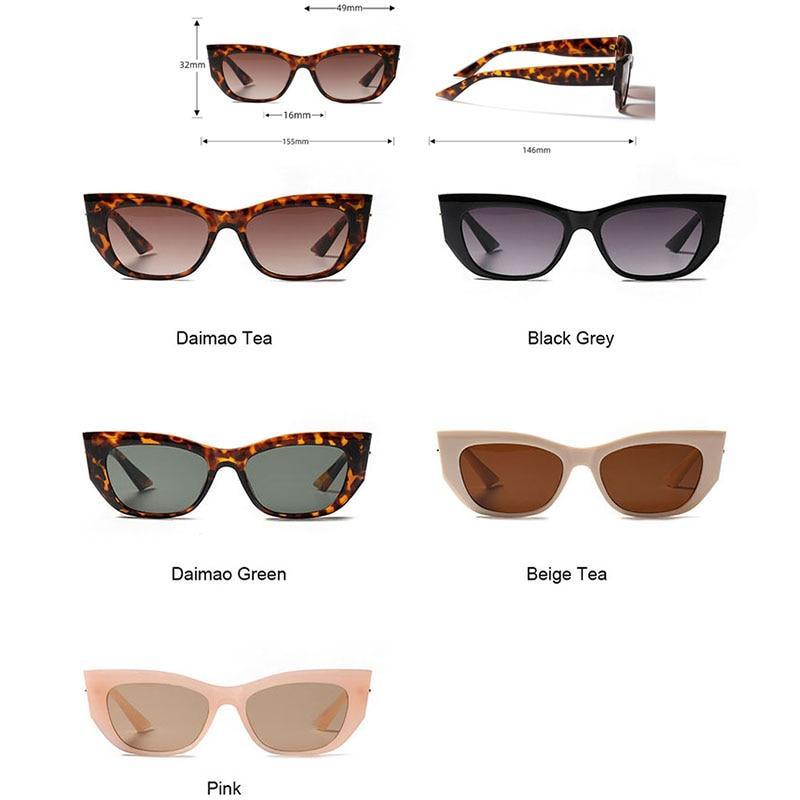 Modern Pink Cat Eye Sunglasses, UV400 Protection Frames