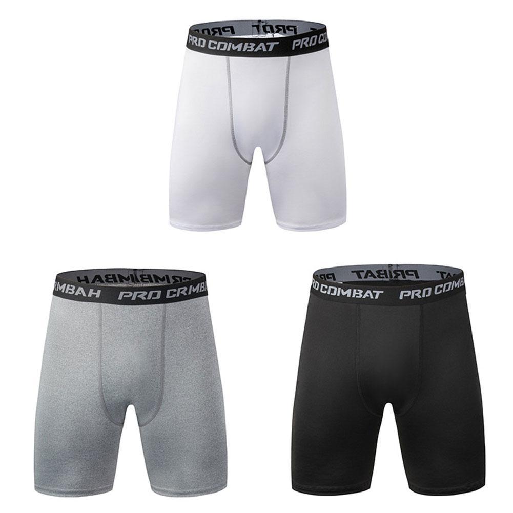Men's Quick-Dry Compression Shorts Running & Training Leggings