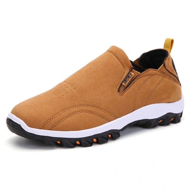 Men's Lightweight Knit Mesh Running Shoes Non-Slip Walking Sneakers