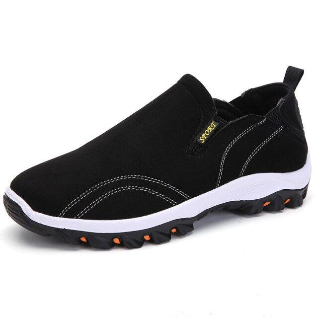 Men's Lightweight Knit Mesh Running Shoes Non-Slip Walking Sneakers