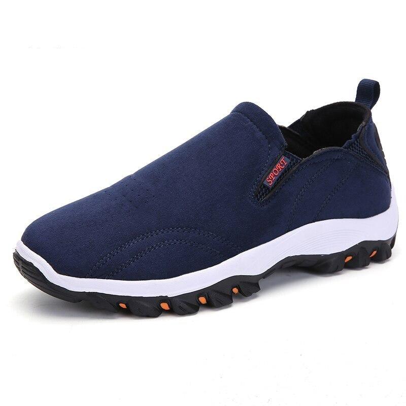 Men's Lightweight Knit Mesh Running Shoes Non-Slip Walking Sneakers