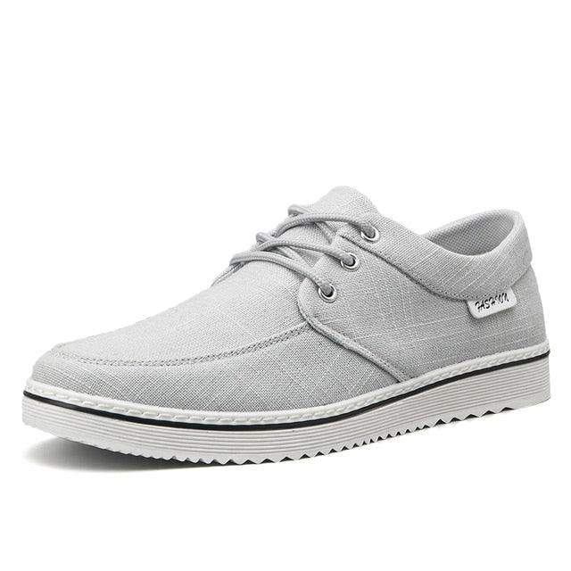 Men's Lightweight Casual Walking Sneakers - Comfortable Flat Shoes